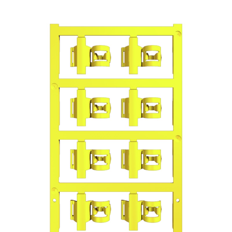 Aufrastbare Clip-Bauteilkennzeichnung SlimFix SFC