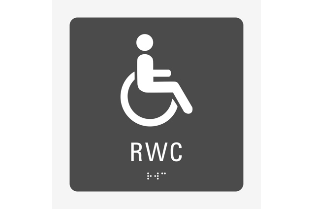 Taktile skilt RWC