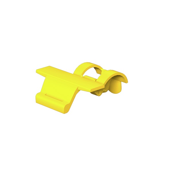 Aufrastbare Clip-Bauteilkennzeichnung SlimFix SFC
