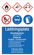 Trykt skilt – Ladeplass