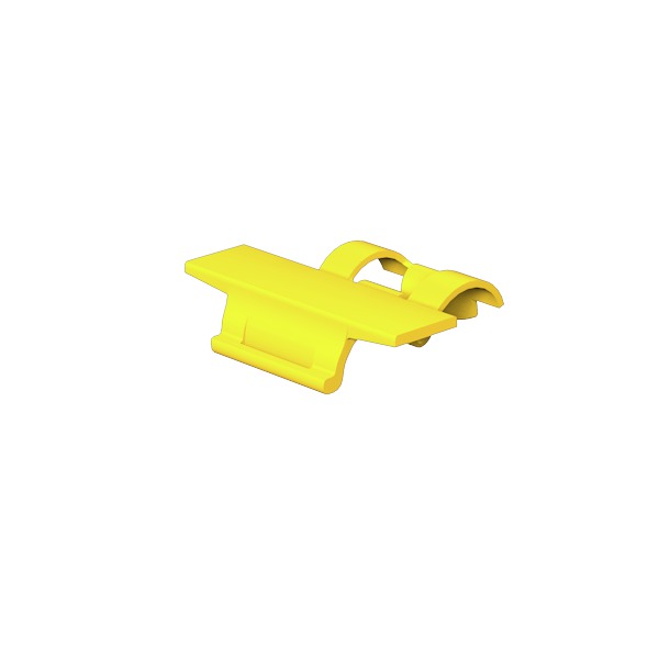 Aufrastbare Clip-Bauteilkennzeichnung SlimFix SFC
